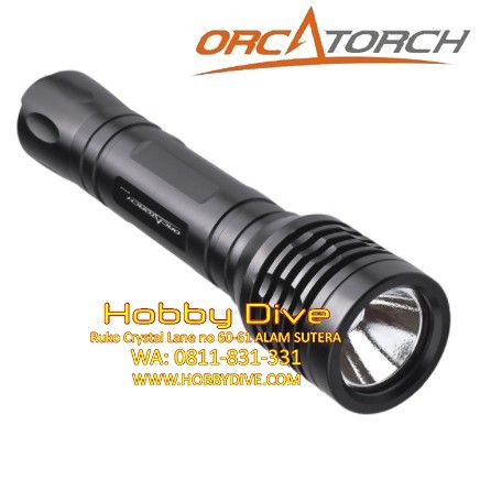 TERBARU Orca Torch D510 Portable Dive Lights OrcaTorch Night Dive Scuba Diving