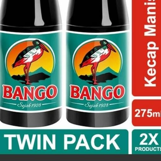 

kecap bango 275 ml x 2 termurah