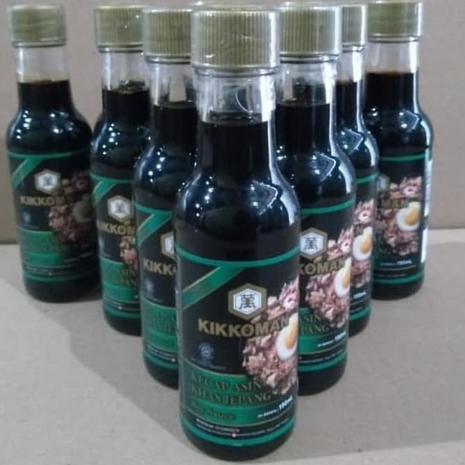

kikkoman halal soy sauce kecap asin botol shoyu jepang 150ml termurah