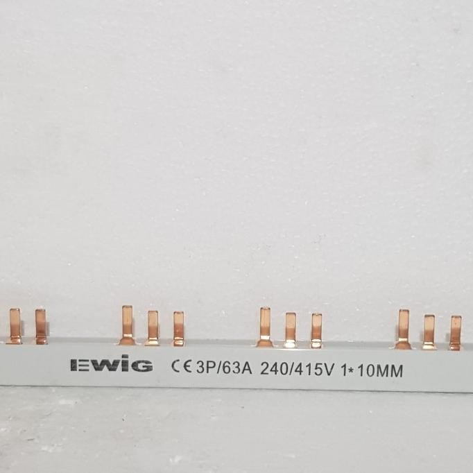 rel sisir ewig mcb 3 phase 63a / rel sisir 3p 63 ampere