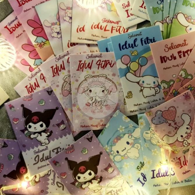

Buruan serbu] Amplop Lebaran Idul Fitri THR 2024 Isi 50 Pendek Sanrio Kartun Kuromi
