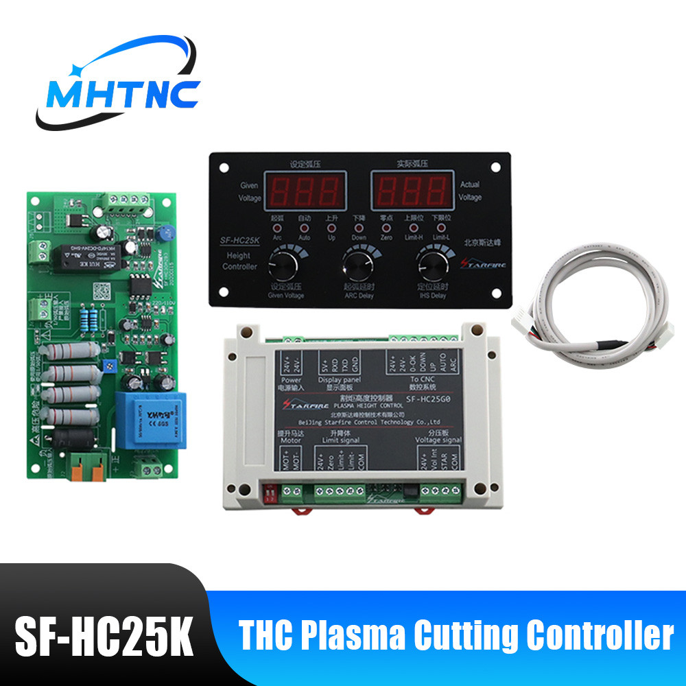 HRN THC Plasma Cutting Torch Height Controller SF-HC25G SF-HC25K Automatic Arc Cap Voltage For THC P