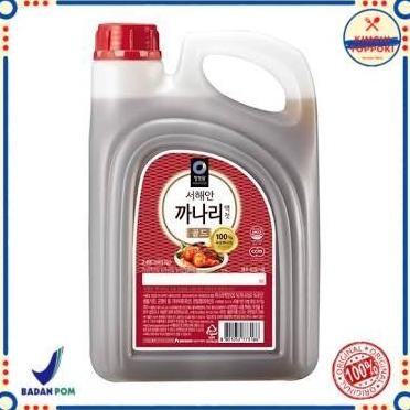 

kecap ikan korea, korean fish sauce, bahan untuk membuat kimchi 3kg termurah