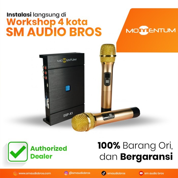 BISA E-KATALOG Momentum DSP K1 - Digital Sound Processor 6 Channel With Karaoke