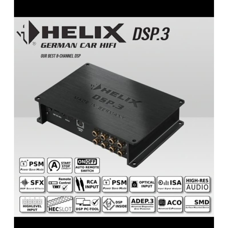 Processor Helix DSP 3 Helix DSP3 Helix DSP-3