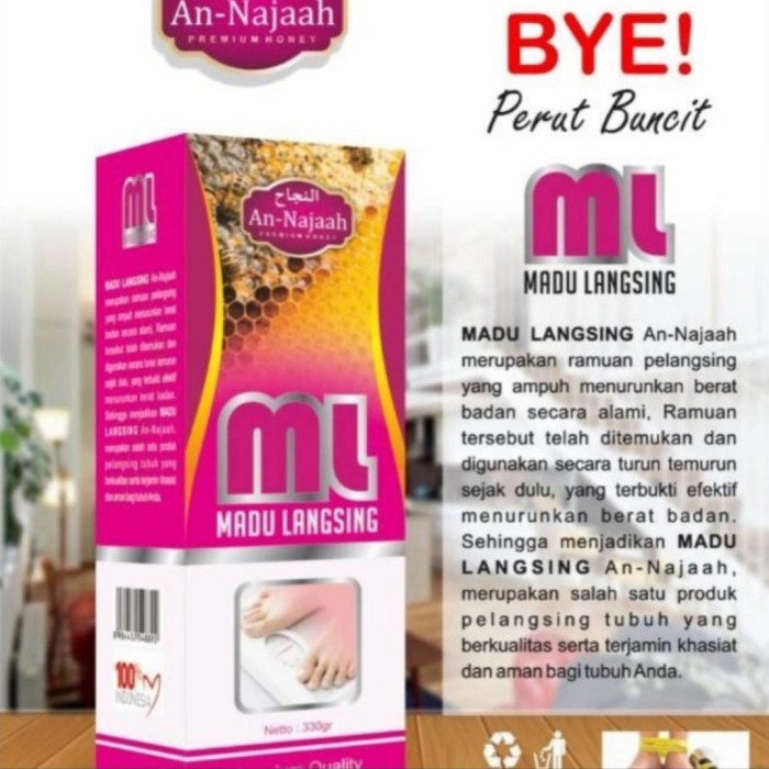 

ORIGINAL ML Madu Langsing An Najaah PREMIUM