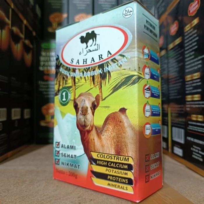 

ORIGINAL Susu Onta Sahara 200 gr Susu Unta Bubuk Instan PREMIUM