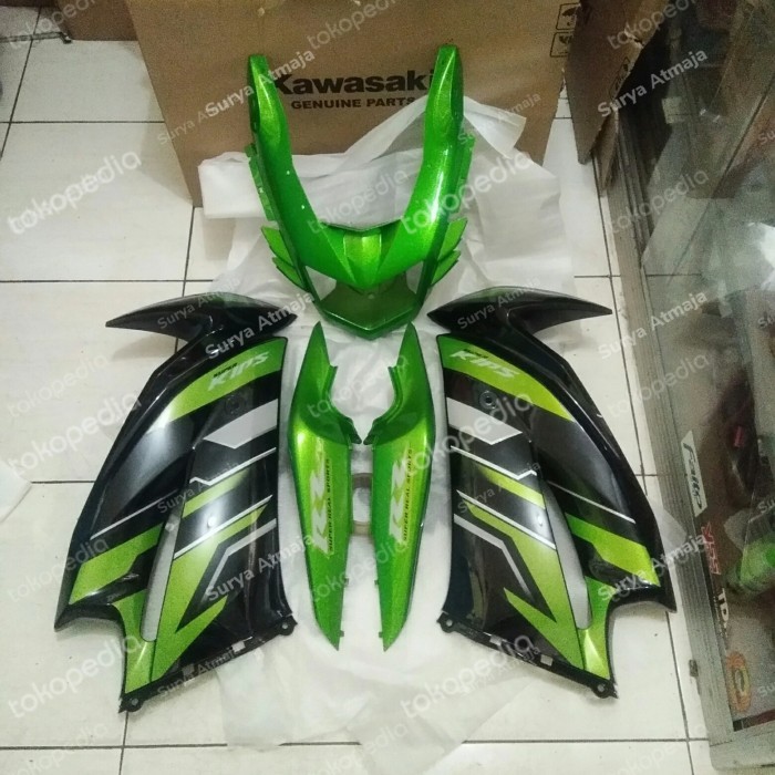 Body Set Sayap Fairing Ninja Rr New Hijau 2015