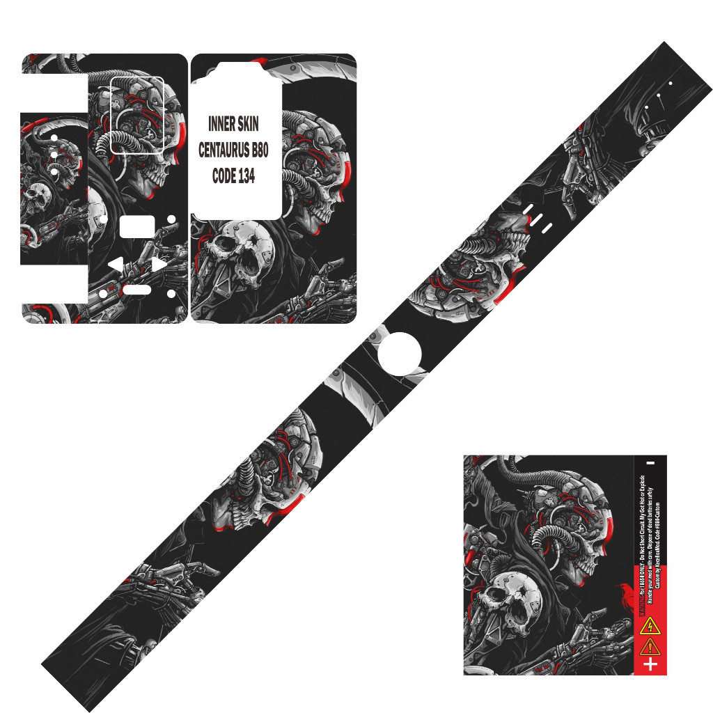 

Premium Cut - B80 Part2 134 Garskin Stiker / Case Custom Terlaris 2PCS/ Fullbody