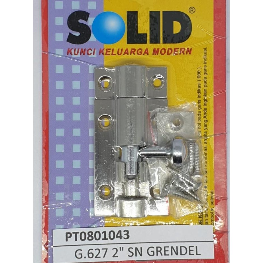 #####] SOLID G.627 GRENDEL JENDELA 2"