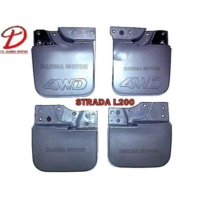 KARPET LUMPUR STRADA L200 MITSUBISHI - DEPAN