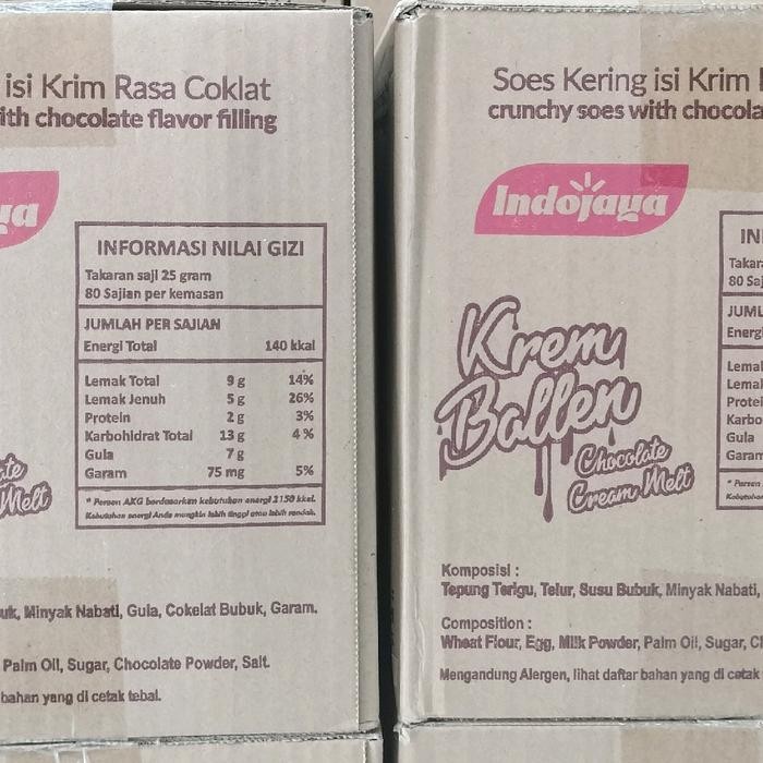

Produk Viral Soes Kering Isi Cokelat Krim 2 Kg Packing Aman