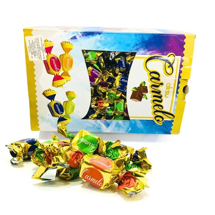 

Promo Coklat Aksu Carmelo Perkotak 2Kg Coklat Turkey Mix Packing Aman