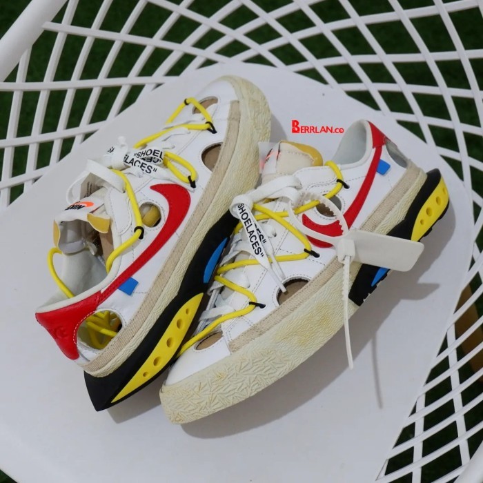 Nike Blazer Low Off White University 100% Original