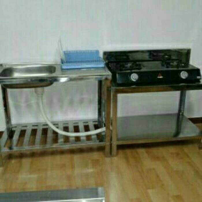Paket Meja Kompor dan Bak Cuci Piring