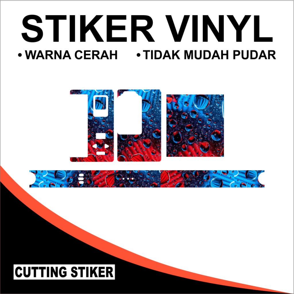 

Premium Cut - Paketan Stiker B80 Laminasi Doff 12 Garskin Stiker / Case Custom Terlaris 2PCS/ Fullbody