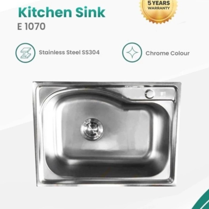 KITCHEN SINK 1 LUBANG/BAK CUCI PIRING 1 LUBANG
