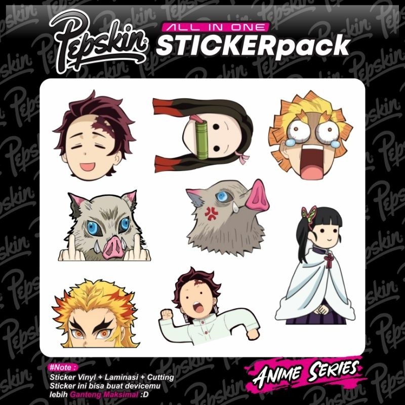 

Premium Cut - Pack All In One Demon Slayer Ds 03 Garskin Stiker / Case Custom Terlaris 2PCS/ Fullbody