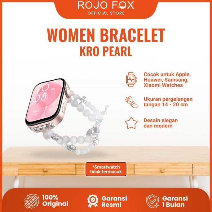 [PROMO][FREE ONGKIR] ROJO FOX Strap Huawei Band 9/8  Huawei Fit 3 tali jam tangan smartwatch Gelang 