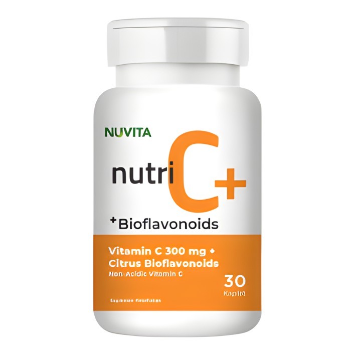 NUVITA NUTRI C 300 MG + CITRUS BIOFLAVONOID 30 KAPLET / VITAMIN C