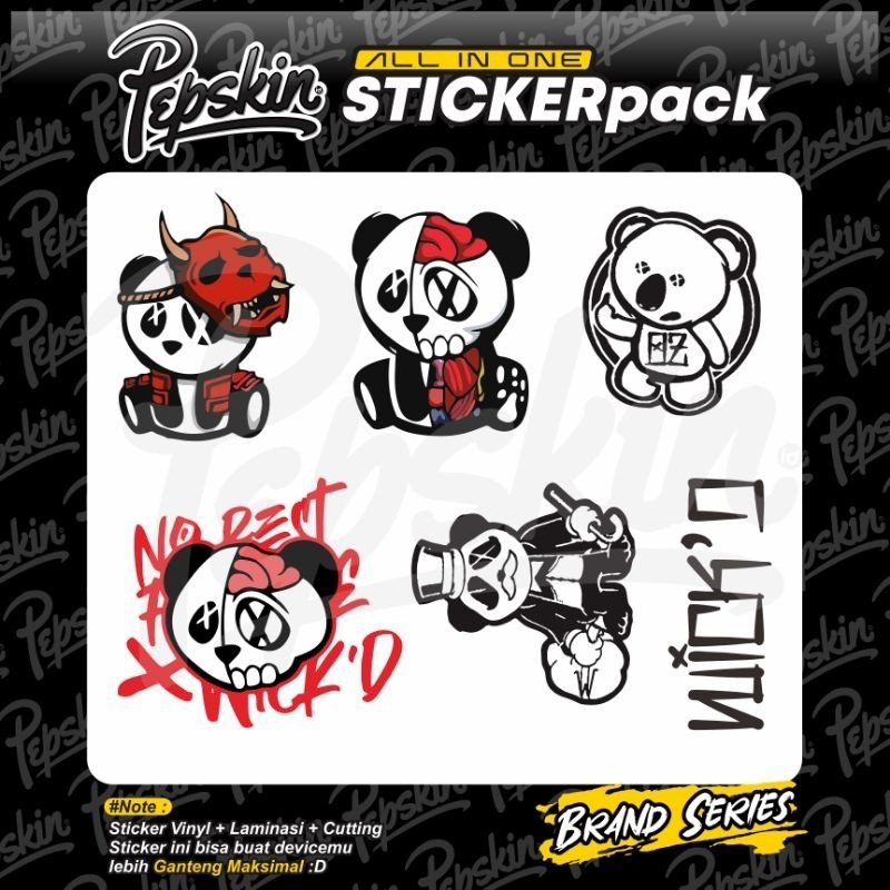 

Premium Cut - Pack All In One Brandmix 02 Garskin Stiker / Case Custom Terlaris 2PCS/ Fullbody
