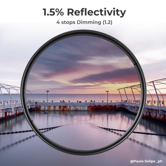 KNF Concept Filter GND16 52mm Free Smartphone Clip for Landpe