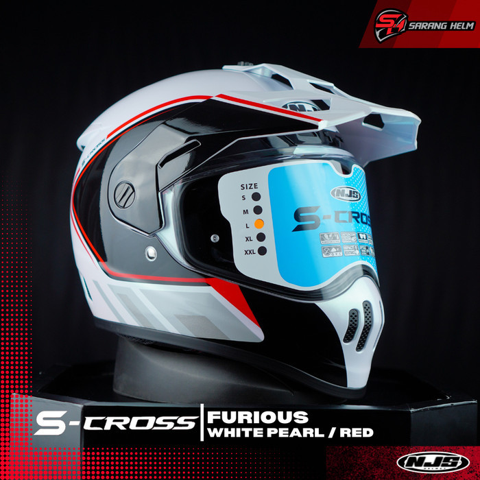 NJS S-Cross Furious - Helm Full Face