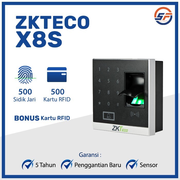 TERBARU ZKTeco X8S Access Control Akses Kontrol Pintu