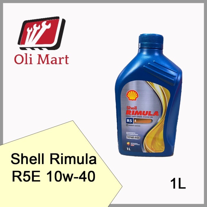 OLI SHELL RIMULA R5E 10W40 DIESEL 1L