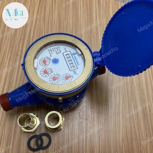 Water Meter Senso 1/2 Inch Dn 15Mm/Meteran Air Senso