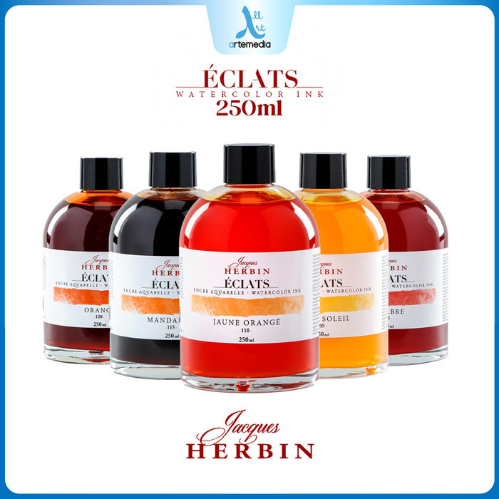 

TERBARU Herbin Eclats Watercolor Ink 250 ml Drawing Tinta Cat Air Kaligrafi 1 HOT SALE!