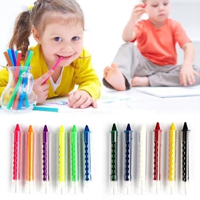 

FACE PAINT STICK - CRAYON LUKIS WAJAH (6PCS)