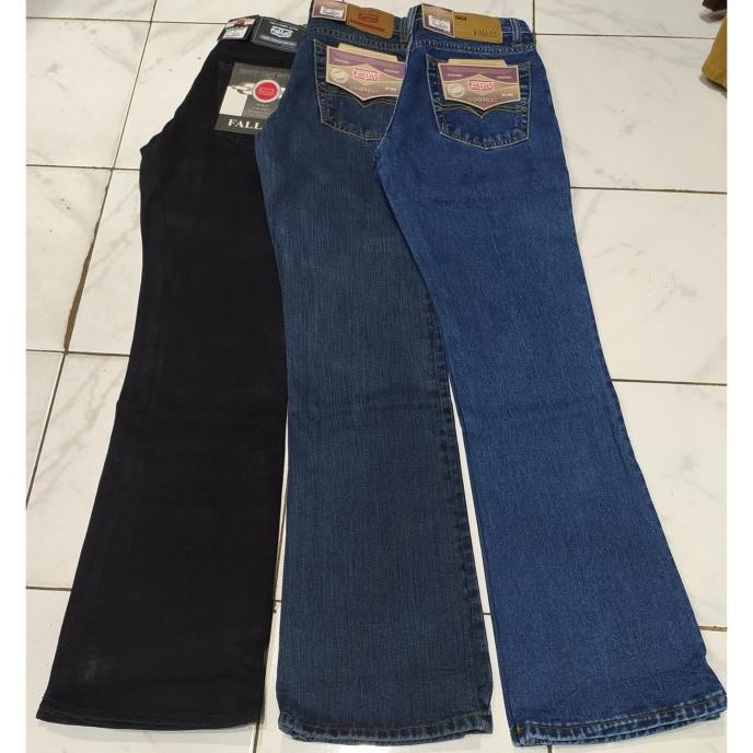 celana Jeans cutbray Fallas pria, size 27/32 JS