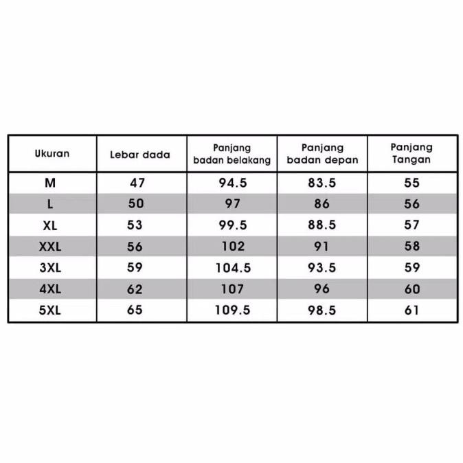 GAMIS BAJU KOKO PRIA BAHAN KAOS SIZE JUMBO XXL 4XL 3XL WARNA HITAM Terlaris
