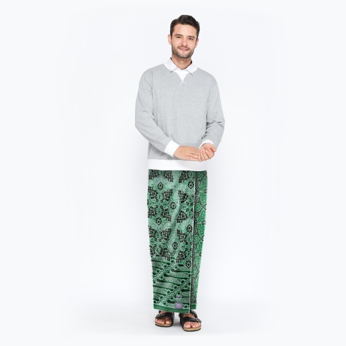Sarung Bhs Infinity Silver Motif V34 Cba 001 Asli 100%