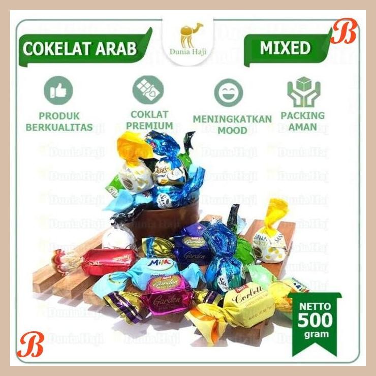 

| DH | COKLAT COKELAT ARAB MIX OLEH OLEH HAJI DAN UMROH / 500 GRAM