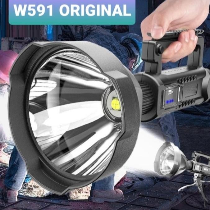 senter x2000 W591 W590 USB Charger super terang