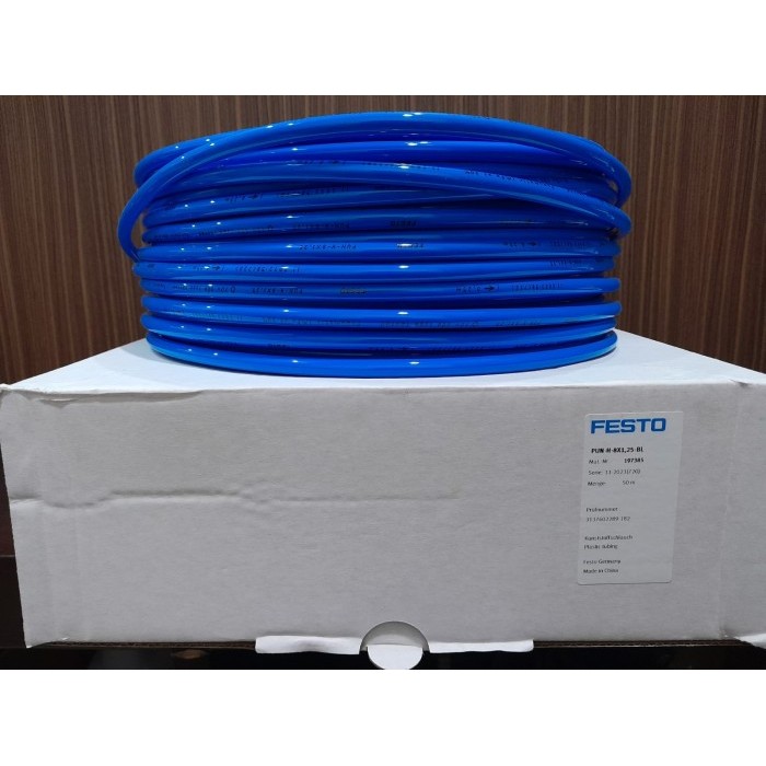 TERMURAH - Selang PU FESTO 8mm Biru PUN-H (Roll) 197385