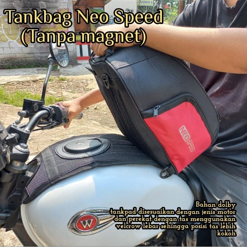 Promo !!! Neo Speed Tas Tangki Motor Tankbag Honda Cbr Megapro Verza Cb150R Tiger Yamaha Vixion