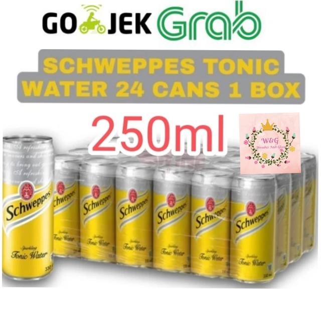 Tonic Water Schweppes / Schweppes Tonic Water 330Ml 24Pcs Best Seller