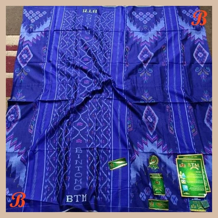 | SG | SARUNG BTM ORIGINAL FULL SUTRA 100% MOTIF MGT DEWASA TENUN MEWAH