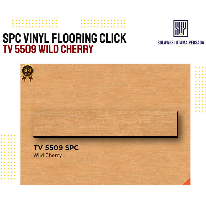 LANTAI VINYL TACO 5MM SPC CLICK
