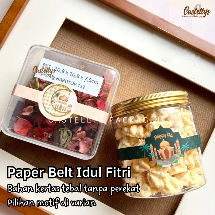 

*****] Paper Belt LPBI Sabuk Kertas Label Hiasan Toples Kue Kering Lebaran Idul Fitri