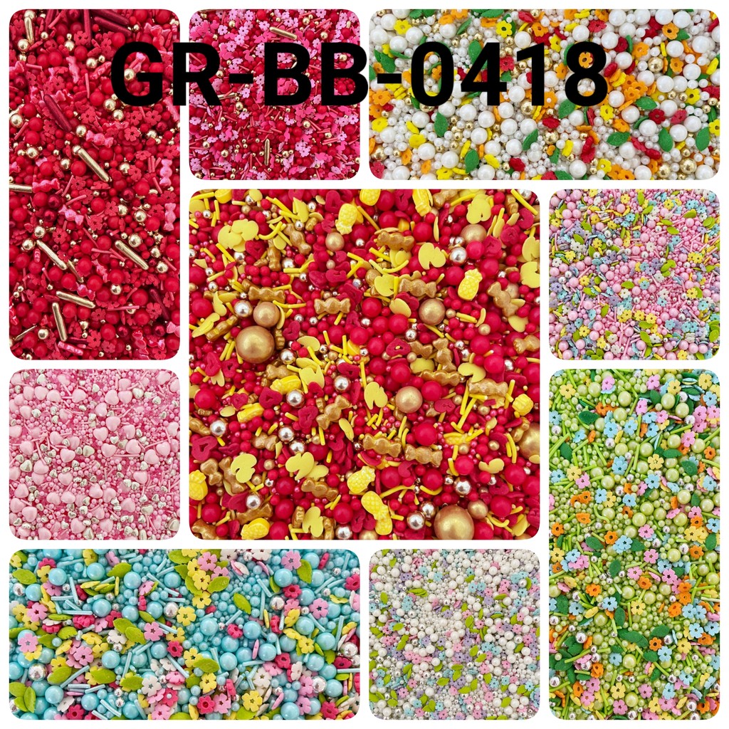 

GR-BB-0418 Sprinkles 100gr paskah idul fitri natal valentine imlek (sprinkles)