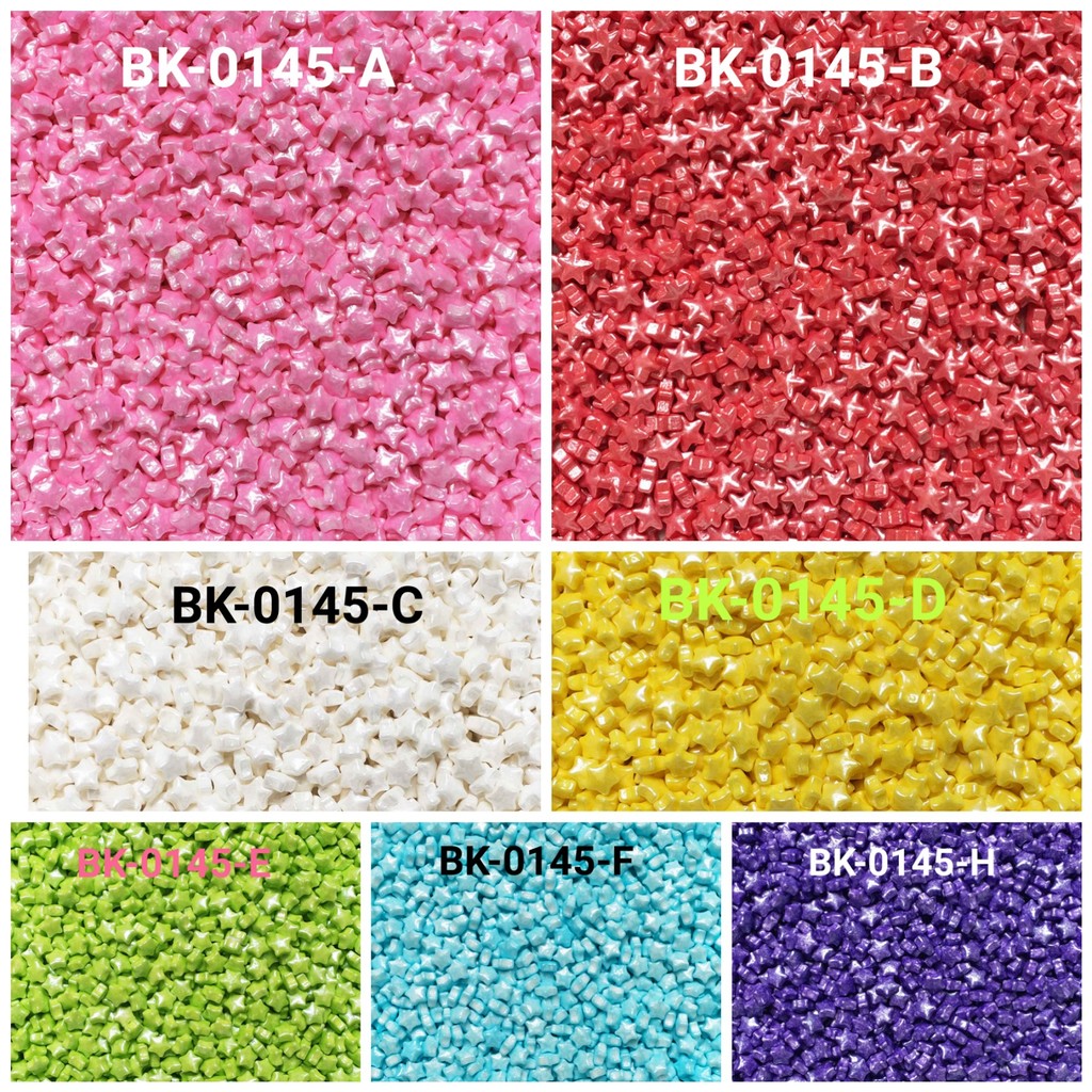 

GR-BK-0145 Sprinkles sprinkle sprinkel 30 gram bintang star (SPRINKLES)