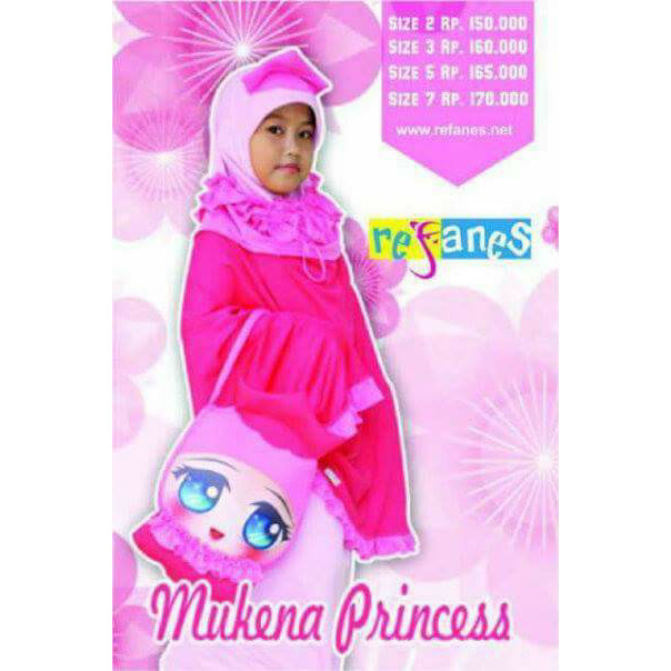 MUKENA ANAK PRINCESS REFANES