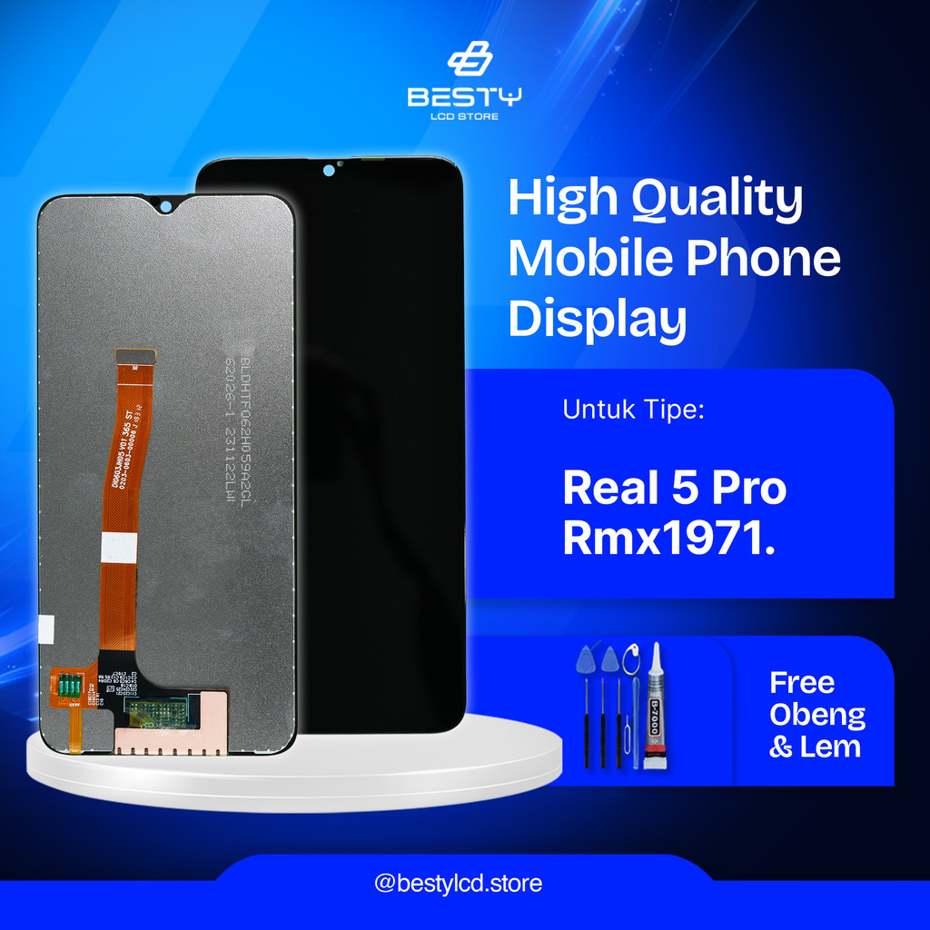 Lcd  Realme 5 Pro Rmx1971 / Realme 5 Pro Rmx1971  Full Set