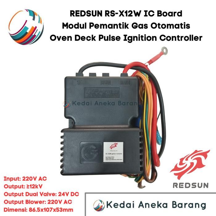 Modul Pemantik Gas Oven Pulse Ignition Transformer Controller Otomatis