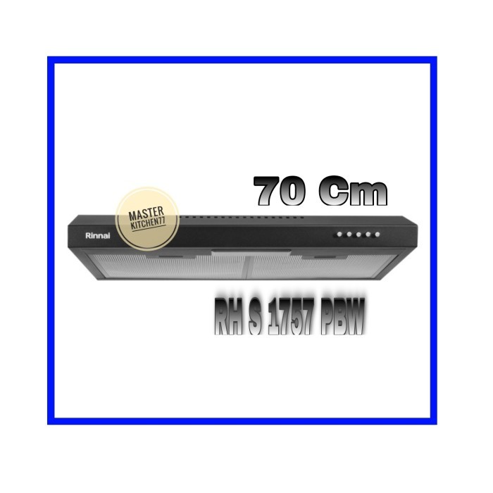 TERBARU Cooker Hood Rinnai 70 Cm / Rinnai RH S 1757 PBW