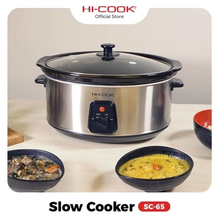 HICOOK Slow Cooker SC-65 Hi-cook SC 65 6,5L 300W